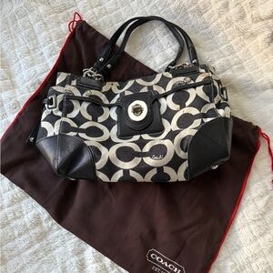 Coach Monochrome Signature Shoulder Bag